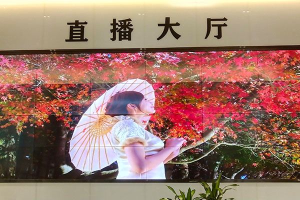 55寸无缝拼接屏-广东佛山某电视台